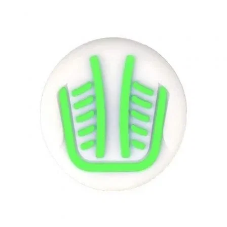 FR-TEC Funda de Silicona para Mando PS5 - Blade Custom Kit, Glow in the Dark, Verde